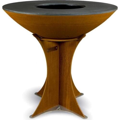 Outdoor Metal Dividers Steel Fire Pit Barbecue