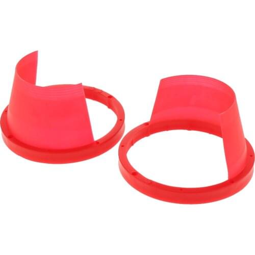 2 Pieces Car Speaker Waterproof Cover Water Resistant Plastic Spacer Protector audio rust protection pad Car Accessories