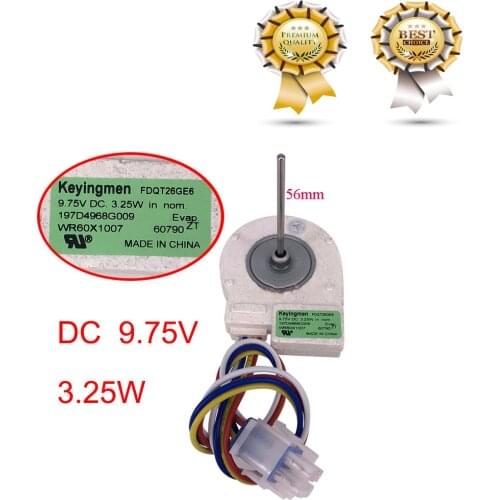 1x Refrigerator Ventilation Fan Motor FDQT26GE6 FDQT26GE8 reverse rotary motor