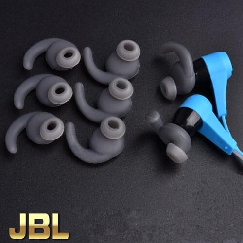 3 Pairs/lot Silicone Ear Tips Ear bud Replacement Sports Earplugs Case for JBL Sports Bluetooth Headset S/M/L Size