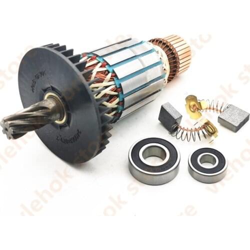AC220V-240V Armature Rotor replace for MAKITA HM1304 HM1304B HM 1304 HM 1304B The demolition hammer Power Tool Accessories tools