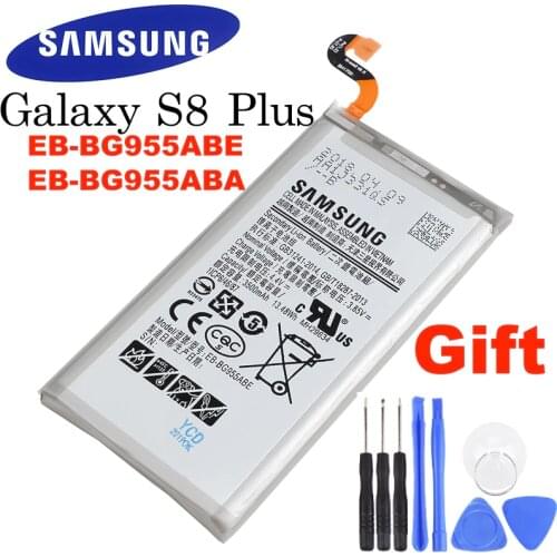 EB-BG955ABA EB-BG955ABE 3500mAh SAMSUNG OrIginal Battery For Samsung Galaxy S8 Plus+ G9550 G955 G955F/A G955T G955S G955P +Tools