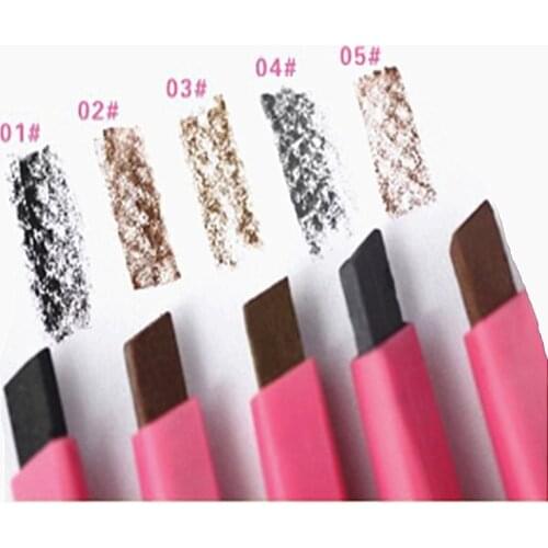 1 PCS HOT Women Ladies Waterproof Brown Eyebrow Pencil Eye Brow Liner Pen Powder Shaper Makeup Tool 5 colors New Hot Sale makeup