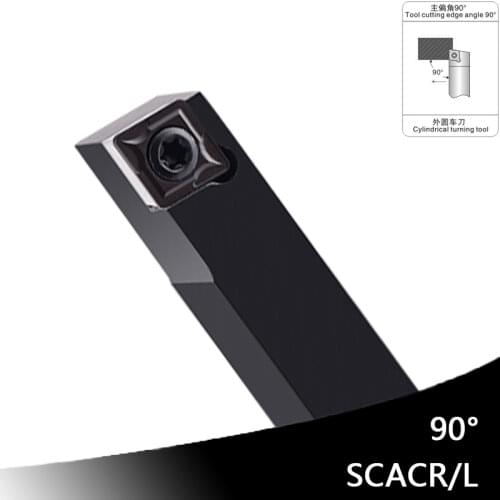 CNC Turning Tool Shank SCACR0808F06 SCACR2020K09 SCACR1212H09 SCACR16 SCACR1616H09 SCACL SCACR 16 Carbide Inserts Lathe Cutting