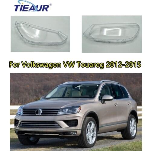 Headlight lens cover For Volkswagen VW Touareg 2012 2013 2014 2015 Car Headlamp Lens Auto Shell Cover