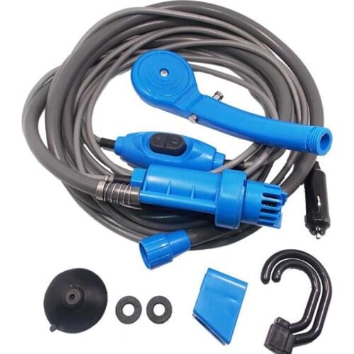 12V Portable Pressure Washer Automobile Shower Sprayer Adjustable for Indoor or Outdoor Use, Pet Washing, Car Washing, Camping