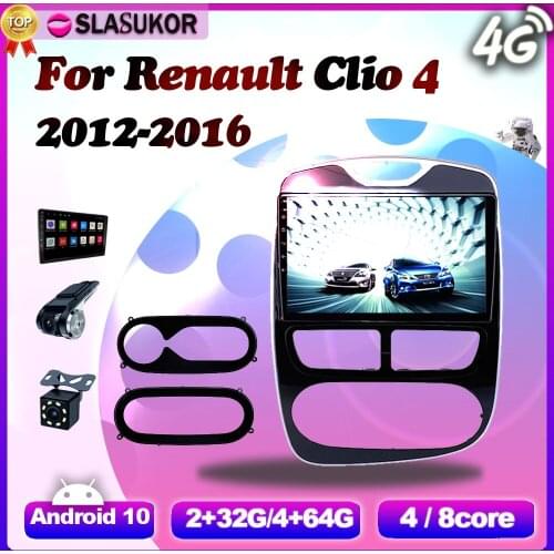 Android 10 Multimedia Video Audio Player For Renault Clio 4 ZOE 2012 2013 2014 2015-2016 DSP 4G Car Radio Navigation No 2din DVD