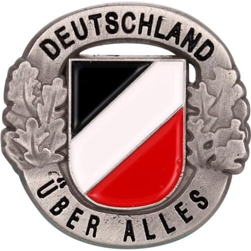 German Cap Badge Badge Brooch Ber Alles Banquet Party Decoration Patriotic Feelings Collection
