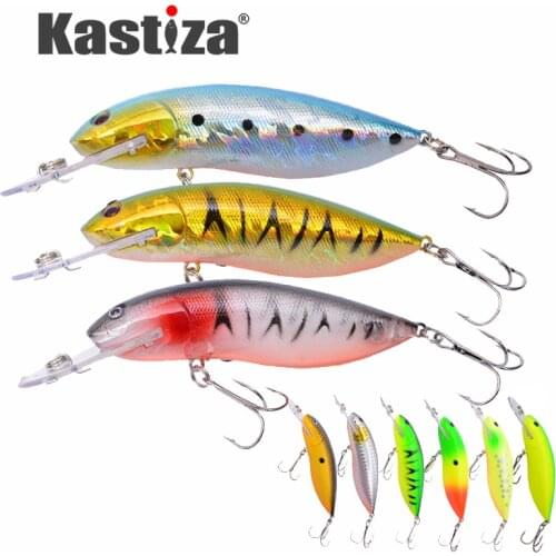 Black Minnow Wobblers Bass Pike Fishing Lure 10.5cm 12.5g Crankbait Topwater Jerkbait Hard bait Artificial Lures fishing tackle