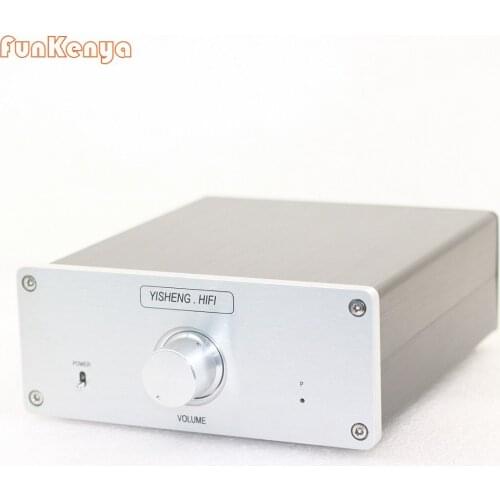 Advanced Relay Volume Controller Balance Potentiometer Preamplifier Passive Preamp Amplifier 4-Link Potentiometer XLR RCA