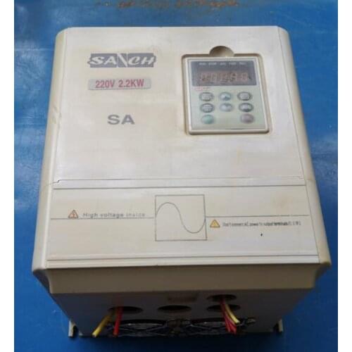 SA-2022 220V 2.2KW inverter , used in good condition . 80% appearance new , good working , free shipping