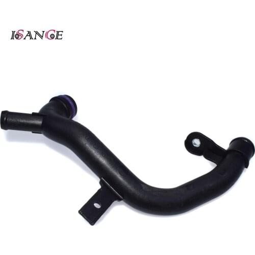 ISANCE Radiator Coolant Pipe Hose Tube 06J121065F For VW Audi Skoda Seat Beetle Bora Golf Passat Jetta Tiguan Vento Scirocco