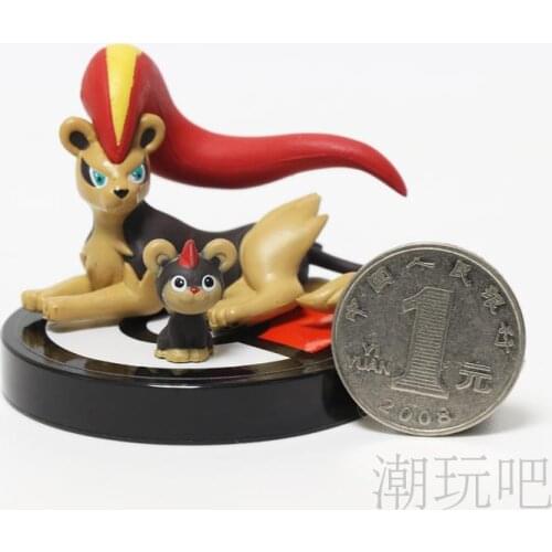 TAKARA TOMY Genuine Pokemon Venusaur Charizard Lion Cute Action Figure Ornament Model Toys