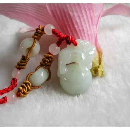 Long Yi jade Pixiu pendant lucky Wangcai jade jewelry will carry 8000217