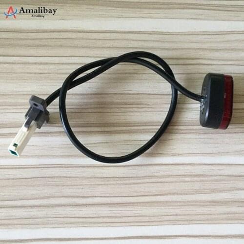 Original Rear Tail Light for Xiaomi M365 Electric Scooter Lamp LED Tail Stoplight Brake Safety Light Mijia M365 Scooter Parts