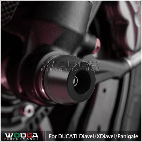 Motorcycle Wheel Protector Falling Protection Front Axle Fork Crash Slider For Ducati XDiavel S DIAVEL 1260 2016 2019-2020