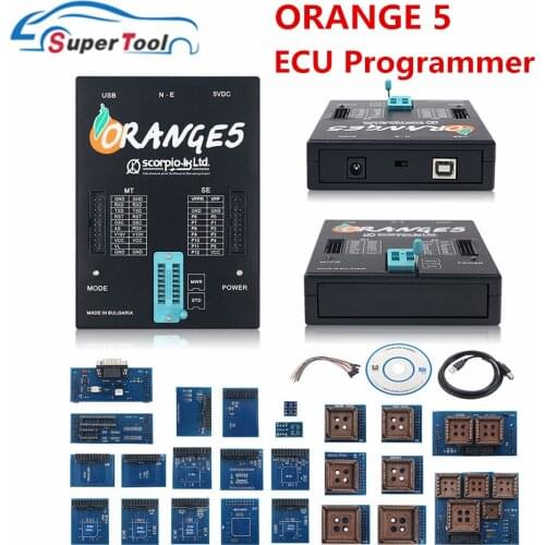 1.35 Orange5 Full Adapters ECU Programmer Tool OEM Orange 5 V1.35 Professional Programming Device Hardware+Enhanced Function
