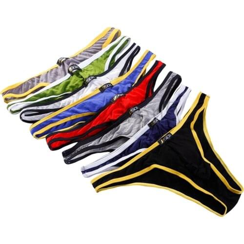 4/8PCS/Lot Sexy Mens Underwear Briefs Modal Sexy Mens Briefs Bikini Gay Slip Homme Pantie Penis Pouch Underpants Cueca Masculina