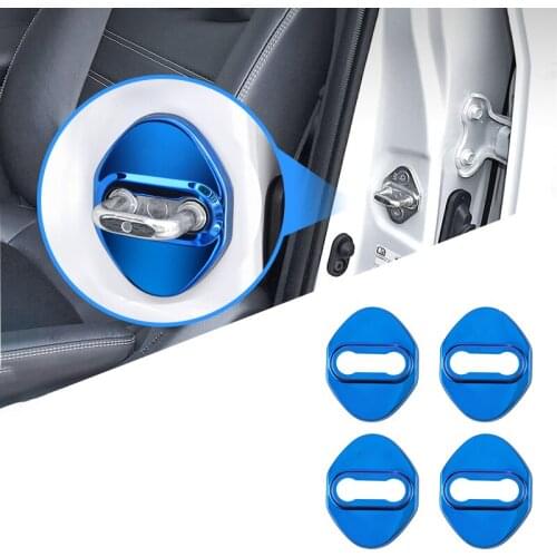 Car Interior Accessories Stainless Steel Door Lock Protective Cover for Honda Accord Fit Binzhi Jed CRV Door Lock Cover