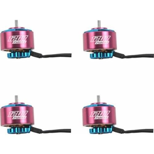 4PCS RCINPOWER GTS V2 1207 5000/6000KV 3-4S 7500KV 2-3S Brushless Motor for RC Drone FPV Racing Tinywhoop Cinewhoop