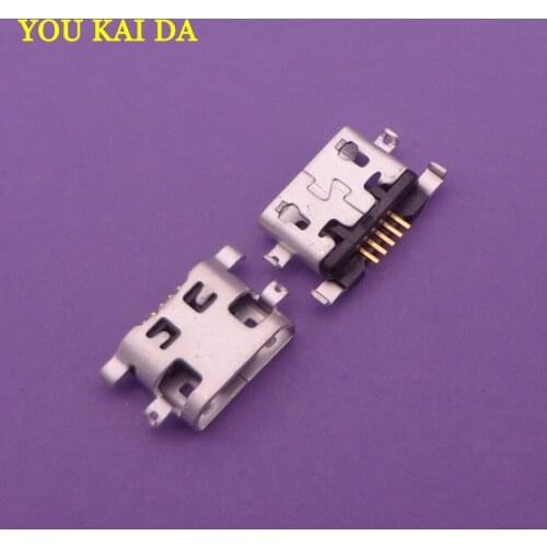 500X Micro mini USB Charging data Port jack socket Connector for Lenovo A708t S890 / for Alcatel 7040N / for HuaWei G7 G7-TL00