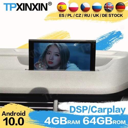 Carplay Multimedia Android For Audi Q7 2015 2016 2017 2018 2019 2020 Radio Receiver Auto Radio Car Stereo GPS Player Head Unit