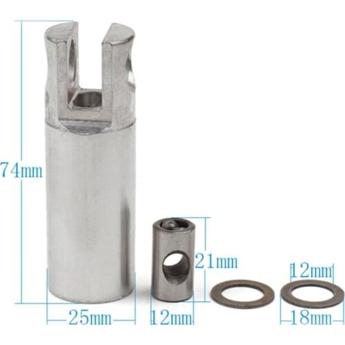 Free Shipping! Silver Tone Aluminum Electric Hammer Piston for Makita HR2470, Hammer pump accessories