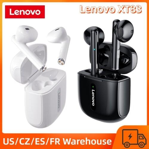 Lenovo XT83 Wireless Earphones Ergonomic Stereo Touch Control Earbuds BT 5.0 Sports Eadphones With 300mAh Charging Box Headset