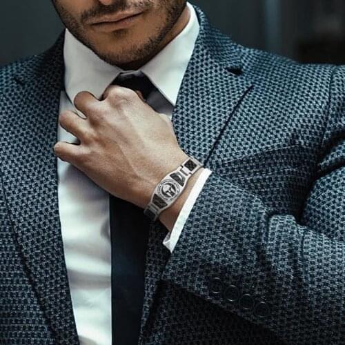 MENS BRACELET WITH CARBON FIBER BRACELET ENGRAVABLE BRACELET MOTOR SPORT MENS JEWELRY GIFT FOR HIM