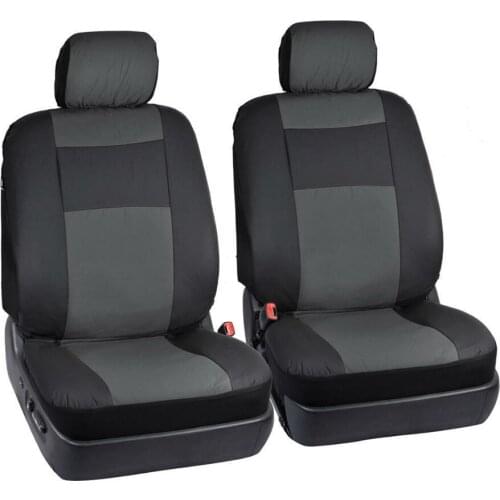 New Universal Luxury PU Leather Car Front Seat Covers Fit Most Car Seats Waterproof