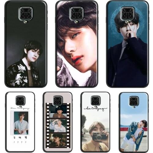 Taehyung Kpop V For Xiaomi Redmi Note 7 8 Pro 8T 9S Note 9 10 Pro Cover For Redmi 9T 9 9A 9C 7A 8A Case