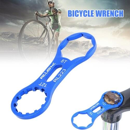 Bicycle Front Fork Cap Wrench Disassembly Tools Aluminum Alloy Lightweight no Rust Mountain Bike Parts for XCR XCM XCT LXY9