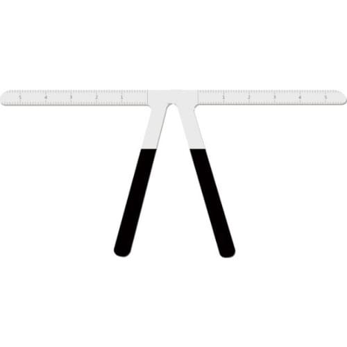 Stainess Steel Eyebrow Ruler Positioning Measure Eyebrow Stencil Ruler kit 10 Styles Eyebrow Template Permanent Makeup