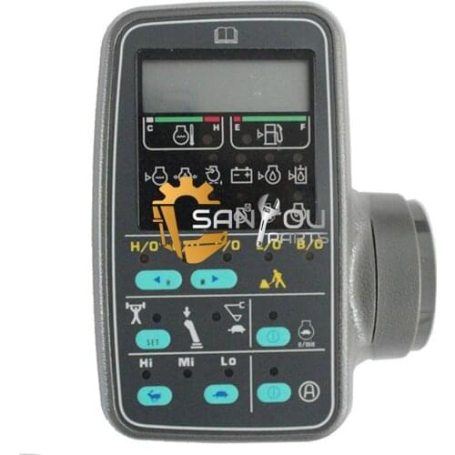 PC200-6 Excavator Parts 7834-76-3001 7834-76-3002 Guage Cluster Excavator Monitor Display Panel for Komatsu PC200-6 6D102 monito