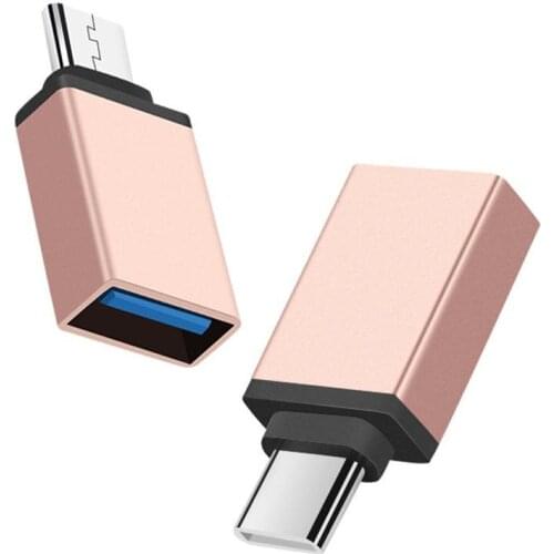 New Universal Type-C to USB Adapter OTG Converter Head for Cell Phone Keyboard Mouse