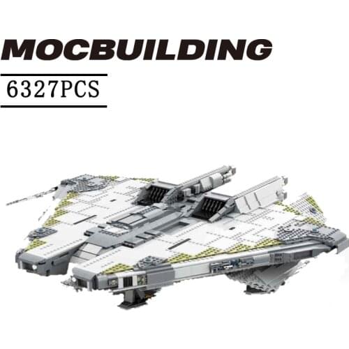 MOC space war creative building block spaceship module toy adult childrens gift birthday gift