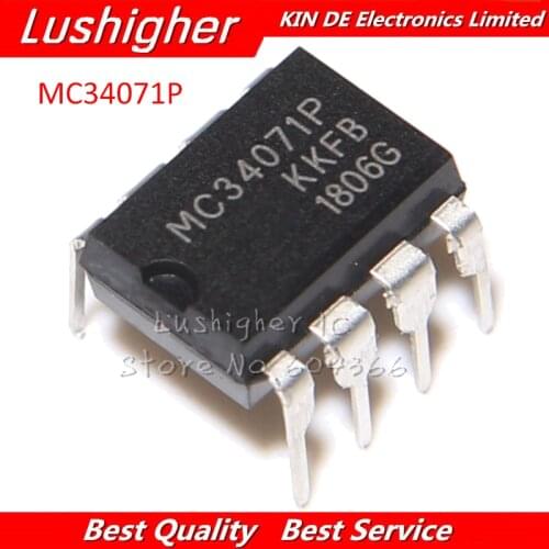5PCS MC34071P DIP8 MC34071PG MC34071 DIP-8 DIP
