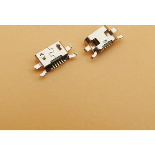 100pcs/lot Micro USB Jack Female Socket connector charger charging port dock plug For Nokia lumia 625 1320