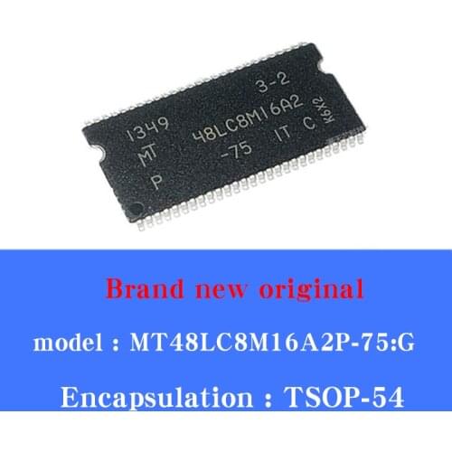 5/Pcs Lot Original genuine patch MT48LC8M16A2P-75:G TSOP-54 memory IC chip