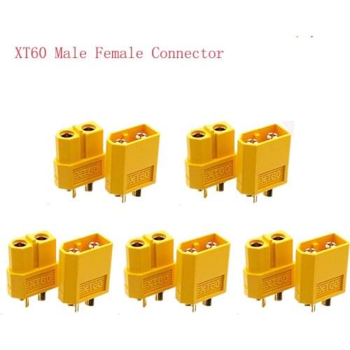 50Pairs XT60 Male Female Bullet Connector Plug iMax b6 balance charger Accessory For RC Lipo/Ni-CD Battery charging