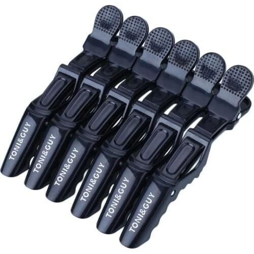 6Pcs Plastic Hair Clips For Women Salon Matte Sectioning Clamp Hairdressing Grip Hairclip Set Hair Styling Accessories