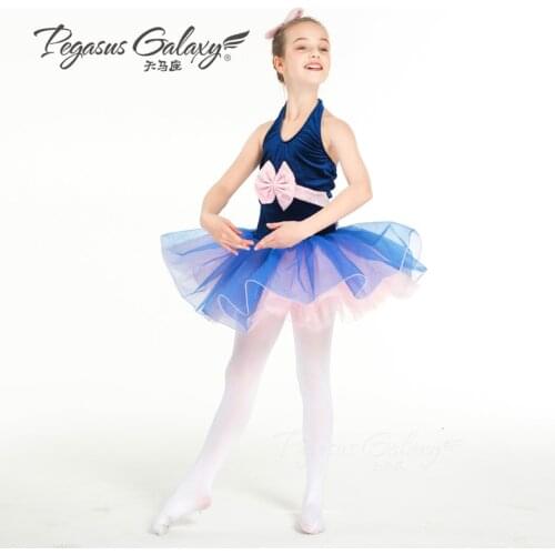 Ballet Dress Bailarina Ballet Dance Suit Disfraz Infantil Girls Ballet Tutu Dancing Ballet Dance Costumes Siamese Costume B-6345