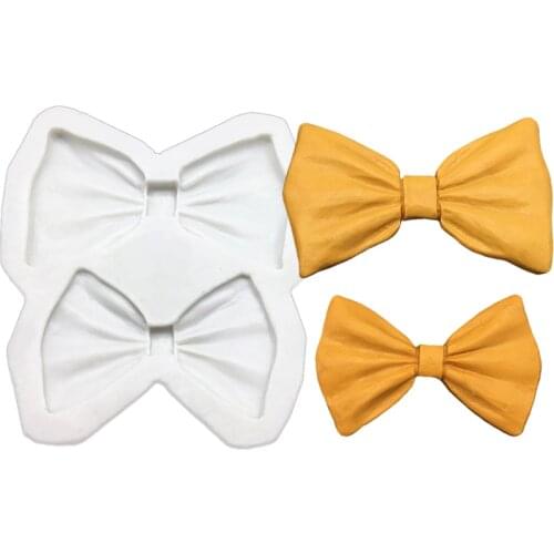 Big Bow Tie Silicone Sugarcraft Mold Cupcake Chocolate Baking Mold Fondant Cake Decorating Tools