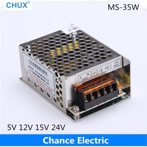 5v 12v 15v 24v Switching Power Supply 35w S single Output Smaller Size SMPS Industry LED Transformer Power Supplies