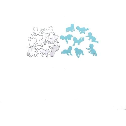 Julyarts Babies Stencils For Painting And Decor Mold For Stencil DIY Dies Scrapbooking Album Paper Card Metal Craft Metal