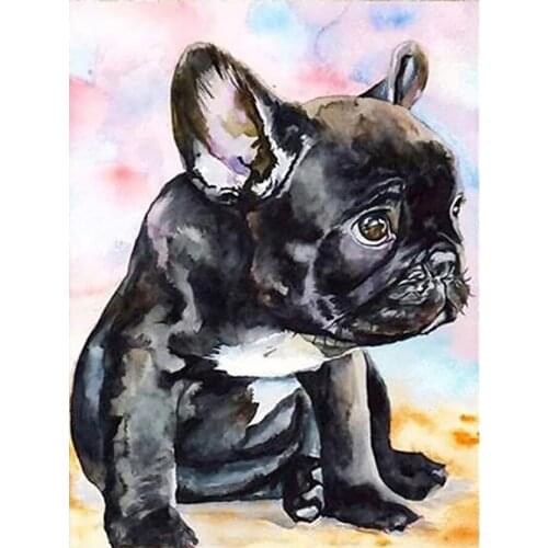 Cartoon Cute Pet Dog Diamond Painting Round Full Drill Animal Nouveaute DIY Mosaic Embroidery 5D Cross Stitch Home Decor Gifts