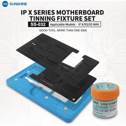 For iPhone X XS XS Max Motherboard Tinning Fixture Set