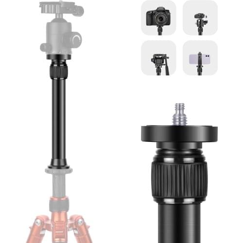 Neewer Tripod Extender, Aluminum Alloy Tripod Extension Tube, Center Column Handheld Telescopic Stick Rod for Gimbal/DSLR Camera