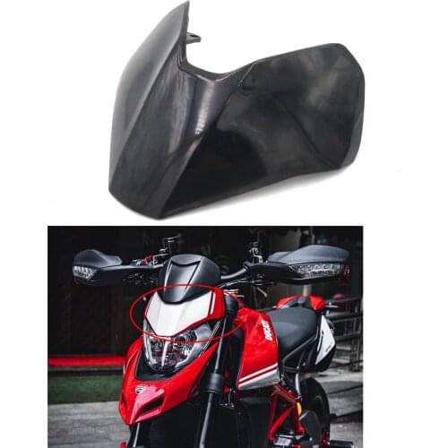 Motorcycle Unpainted Head Light Unit Upper Cover Fairing For DUCATI Hyperstrada 950 2019 2020