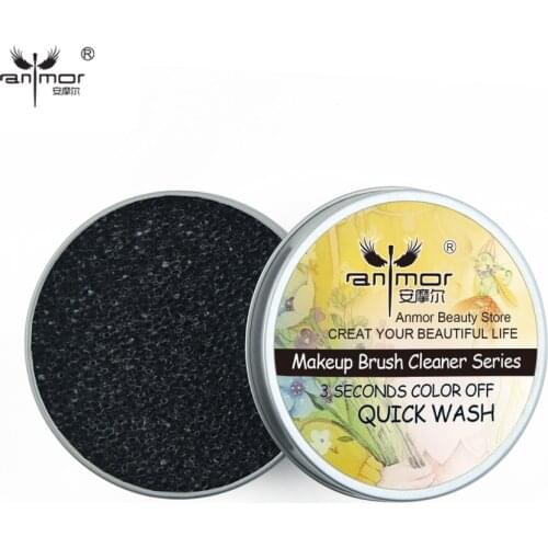 Anmor New brush clean box for makeup brushes Beauty Make Up Brushes cleaner make up tools MC08